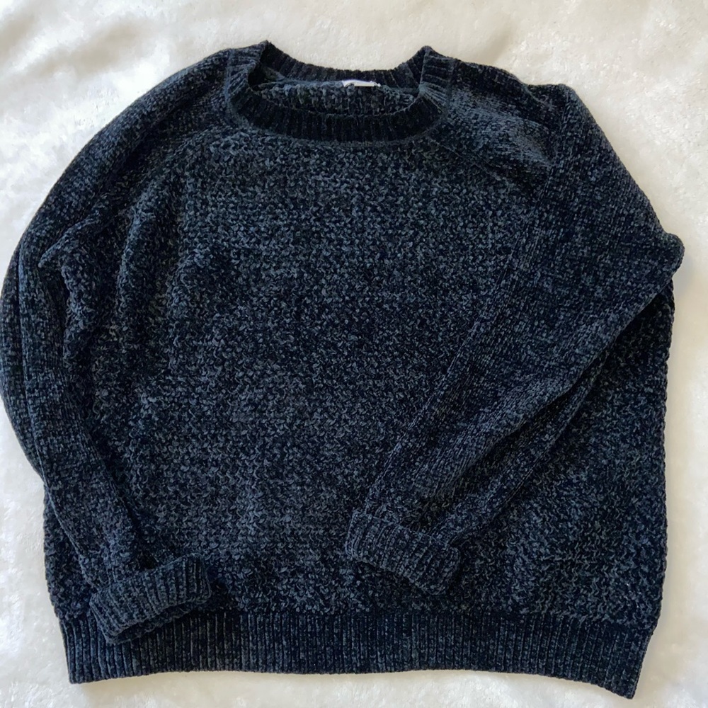 Black sweater.